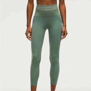 lululemon athletica License to Train High Rise Leggings in *Grey Eucalyptus*